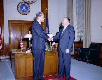 Billy Graham and J. Edgar Hoover