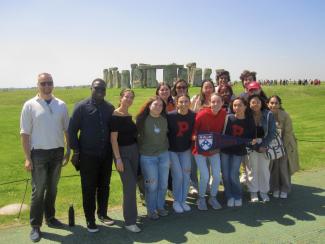 Donovan Schaefer's Class at Stonehenge