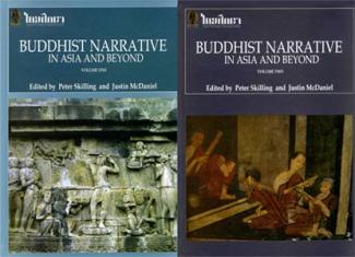 Covers of Two Volumes of Buddhist Narrative in Asia and Beyond